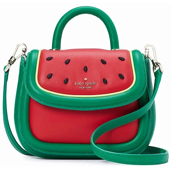 kate spade Handbags - 🔥 NWT Kate Spade NY Puffy Novelty Watermelon Crossbody Purse MSRP $399